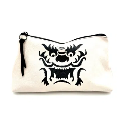 Lynn Tallerico Women's White Mahjong Tile Bag In Cream