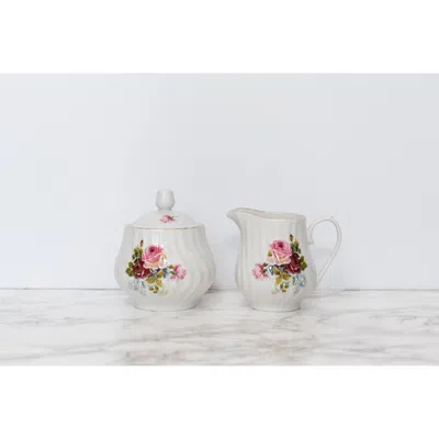 Lynns Limited Edition: Vintage Bloom Sugar & Creamer Set