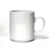 Lynns Utopia 10.5 Oz. Porcelain Mug – Stackable, White In White