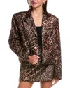 Lyra & Co Blazer In Brown