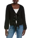 Lyra & Co Cardigan In Black