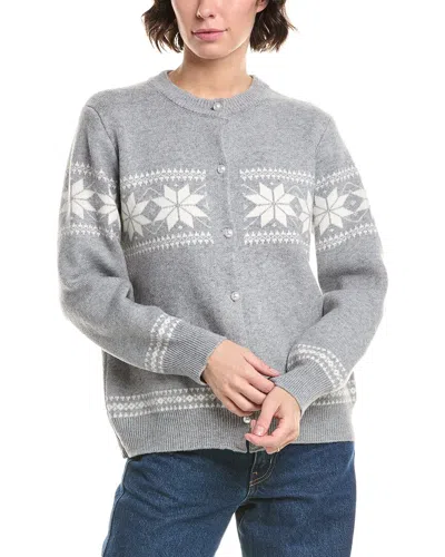 Lyra & Co Cardigan In Gray