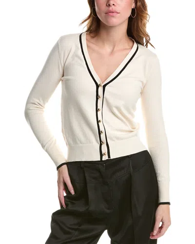 Lyra & Co Cardigan In White