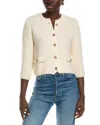 Lyra & Co Cardigan In White