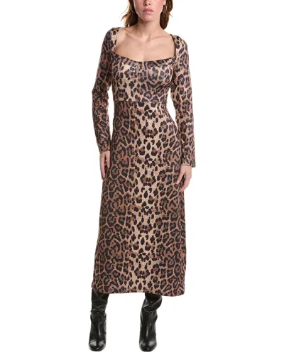 Lyra & Co Dress In Brown