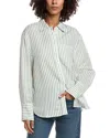 Lyra & Co Linen-blend Shirt In Multi