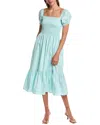 Lyra & Co Maxi Dress In Blue
