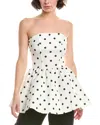 Lyra & Co Mini Dress In White