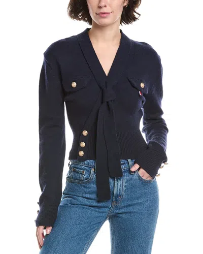 Lyra & Co Pullover Sweater In Blue