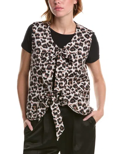 Lyra & Co Vest In Brown