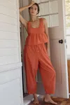 Lyrebird Barrel Boxer Pants In Brown