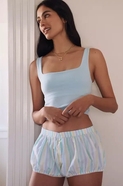 Lyrebird Bubble Boxer Shorts In Green