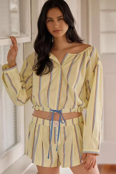 Lyrebird Bubble Top In Yellow