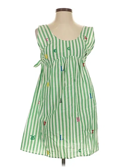 Pre-owned Lyrebird Casual Dress In Green