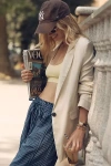 Lyrebird Cotton Boxer Pants In Blue