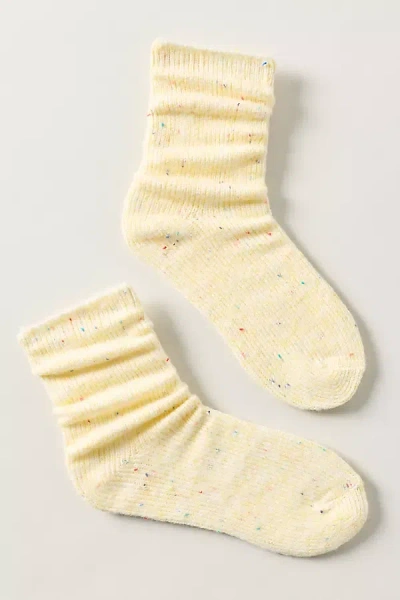 Lyrebird Cozy Confetti Crew Socks In Animal Print