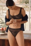 Lyrebird Lace Bikini Briefs In Black