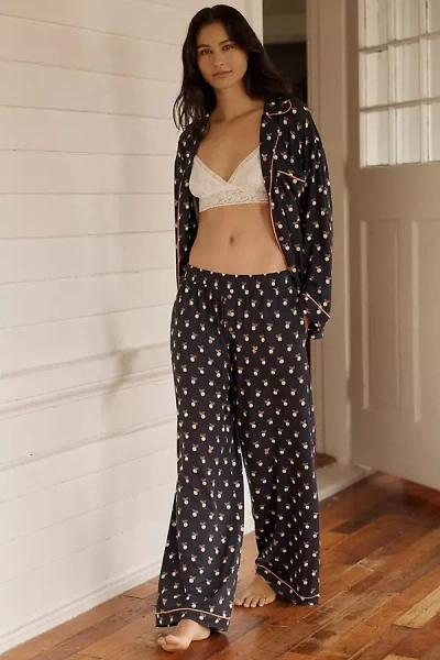 Lyrebird Modaluxe Pajama Pants In Black
