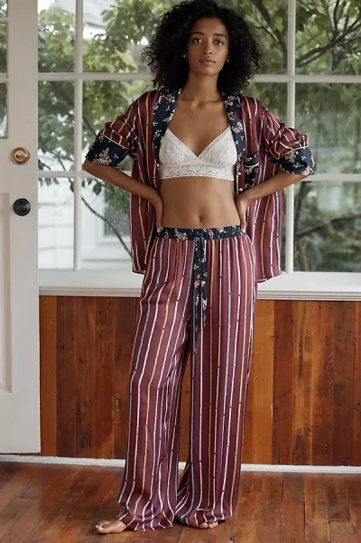 Lyrebird Neela Pajama Pants In Red