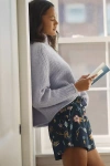 Lyrebird Phthalo Ruth X  Flannel Boxer Shorts In Blue