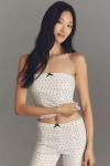 Lyrebird Pointelle Strapless Tube Top