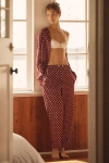Lyrebird Silky Slim Pajama Pants In Multi