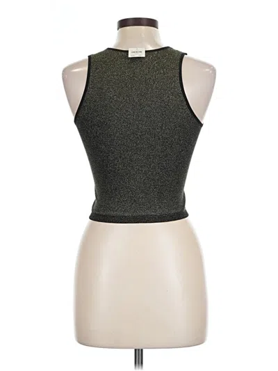 Lyrebird Sleeveless Top Green Halter Neckline Tops