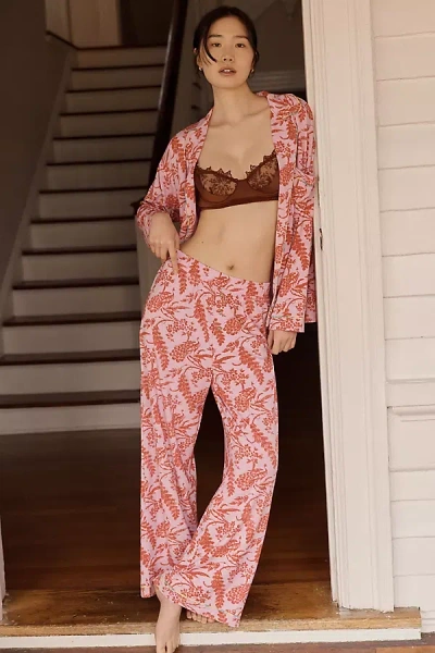 Lyrebird The  Modaluxe Pyjama Bottoms In Pink
