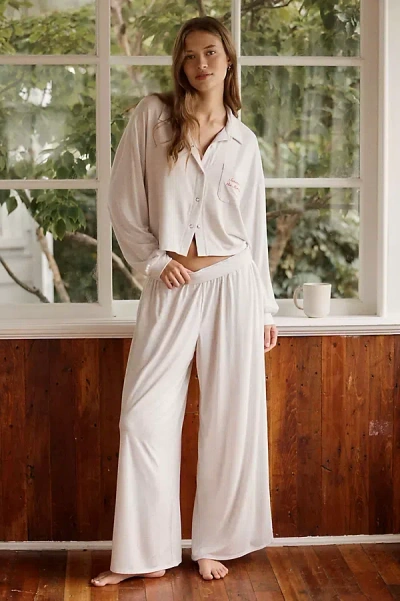 Lyrebird Wide Leg Pants In White