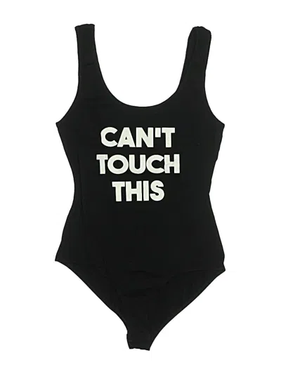 Pre-owned Lyric Culture Bodysuit In Black