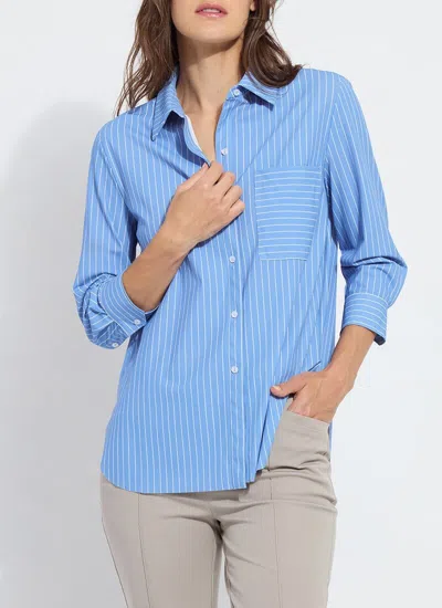 Lyssé Lysse Schiffer Stripe Button-up Shirt In Multi