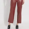 Lyssé Aimee Vegan Leather Pant In Auburn