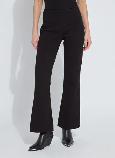 Lyssé Alma Hi Waist Cavalry Trouser In Black