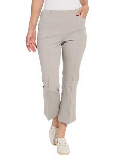 LYSSÉ AMANDA BOOTCUT CROP PANT IN SALTY CHINO