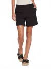 Lyssé Amanda Stretch Twill Shorts In Black