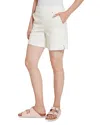 Lyssé Amanda Twill Shorts In Off White In White