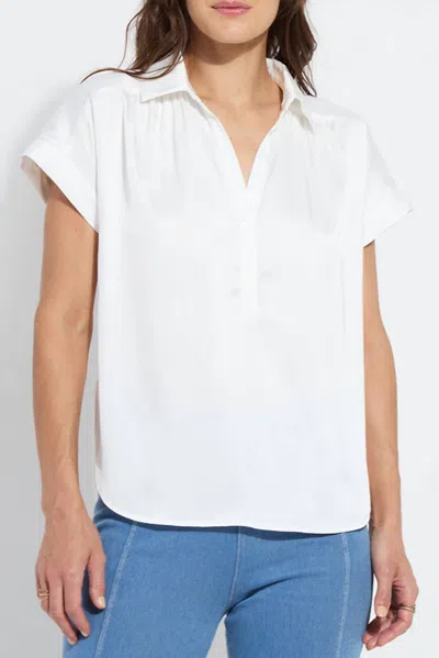 LYSSÉ AMAYA PULL ON TOP IN OFF WHITE