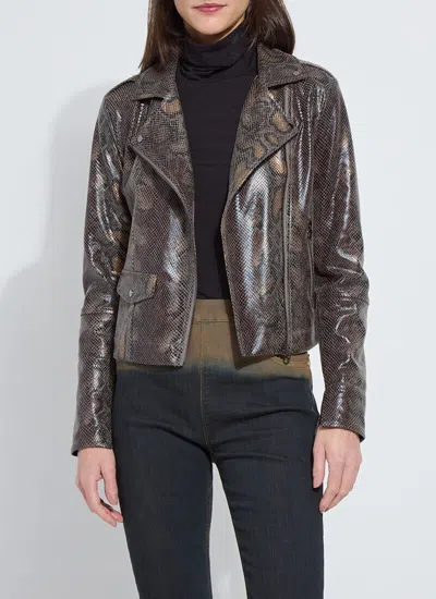 Lyssé Amelia Moto Jacket In Multi