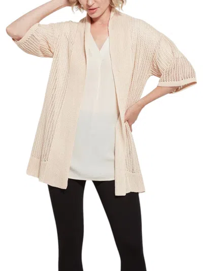 Lyssé Amora Linen Mesh Cover Up In Pinenuts In Multi