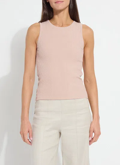 Lyssé Andreia Ribbed Knit Tank In Neutral
