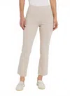 Lyssé Ankle Baby Bootcut Denim Pant In Beige In Neutral