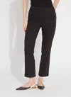 Lyssé High Rise Ankle Baby Bootcut Jeans In Mid Wash