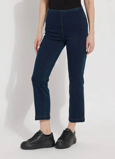 Lyssé Ankle Denim Baby Bootcut Pant In Indigo