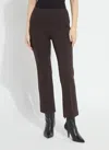Lyssé 'lyssentials Elysse Ankle Ponte Pants In Charcoal