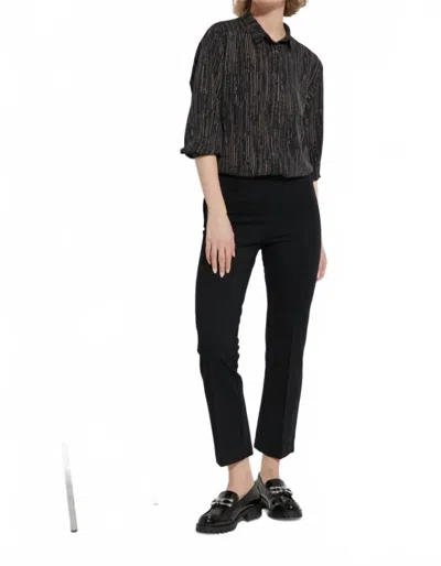 Lyssé Ankle Elysse Pant In Black