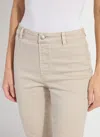 Lyssé Lysse Estelle Pull-on Flare Ankle Jeans In White