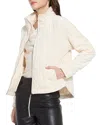 Lyssé Astra Quilted Velvet Jacket In Chalk