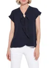 Lyssé Aurelia Top In True Navy In Blue