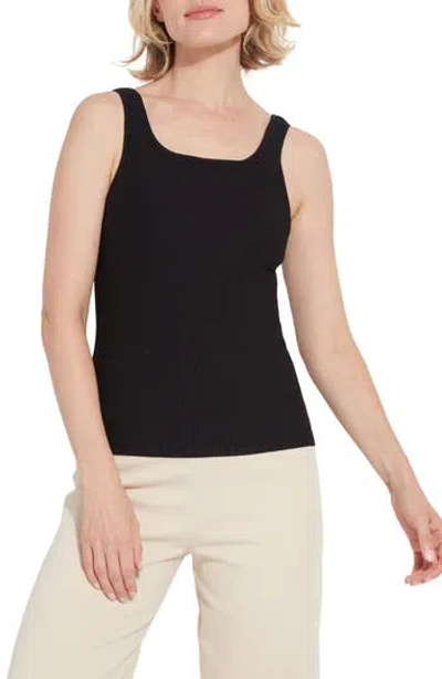 Lyssé Lysse Avril Sculpting Knit Tank In Black