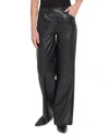 Lyssé Azara Wide Leg Faux Leather Pants In Black